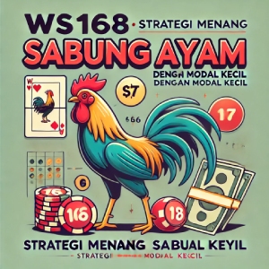 WS168 Sabung Ayam: Strategi Menang Sabung Ayam dengan Modal Kecil